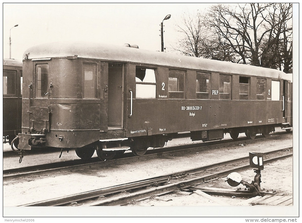 Pologne - Poland - Nowy Dwor Gare Train Wagon - Polonia