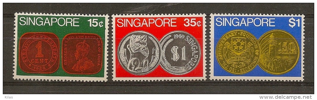 SINGAPORE - Coins 1972 - Monete