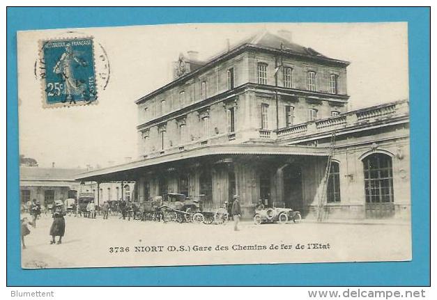 CPA 3736 Gare Des Chemins De Fer De L'Etat NIORT (D.S.) 79 - Niort