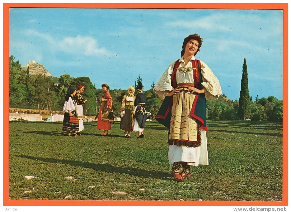 GREECE - FOLKLORE - COSTUMES OF PARAMYTHIA AND OTHER - Costumes