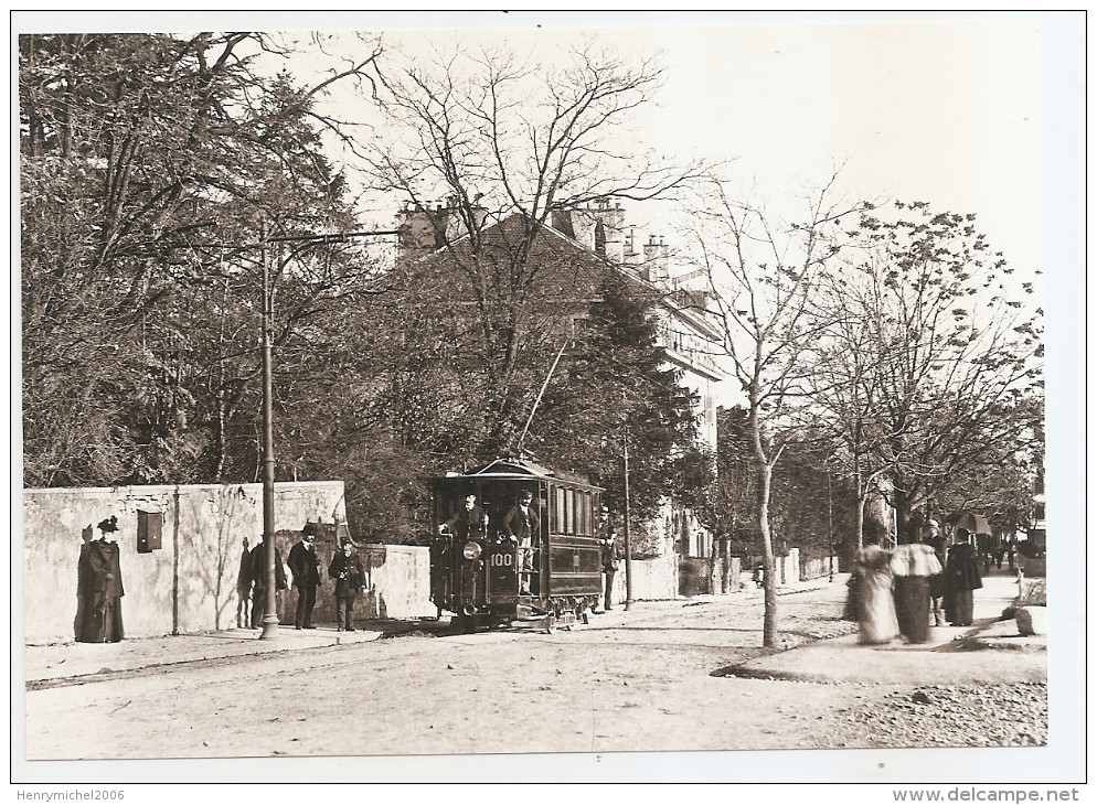 Suisse - Genève - Tramway Rue De La Servette Vers 1894 - Genève