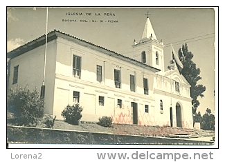 7-sudam45. Postal Colombia. Iglesia De La Peña. Bogota - Colombia