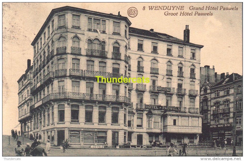 CPA WENDUYNE WENDUINE GRAND HOTEL PAUWELS - Wenduine