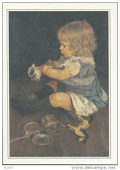 BELGIE/BELGIQUE - 1984 : Postogr 3-gr.** : PAINTING,KIND,ENFANT,CHILD,JOUETS,TOYS,TIN,ETAIN,PEWTER,TINWARE, - Postogram