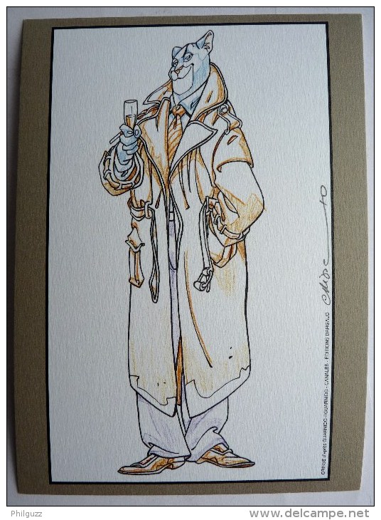 EX LIBRIS - CRISSE - HOMAGE A BLACKSAD - N° Signé - Illustratoren A - C