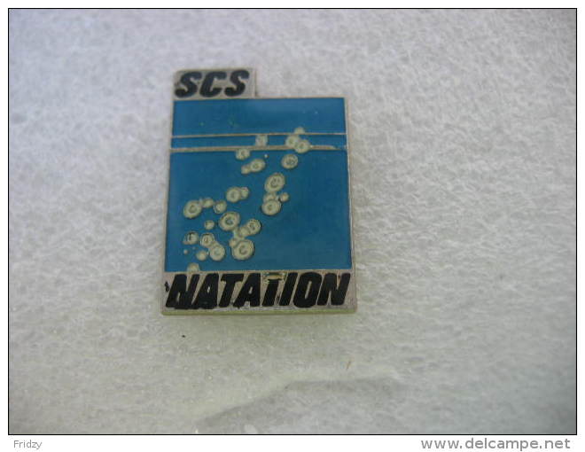 Pin´s SCS Natation (Sport Club Sélestat Natation) - Swimming