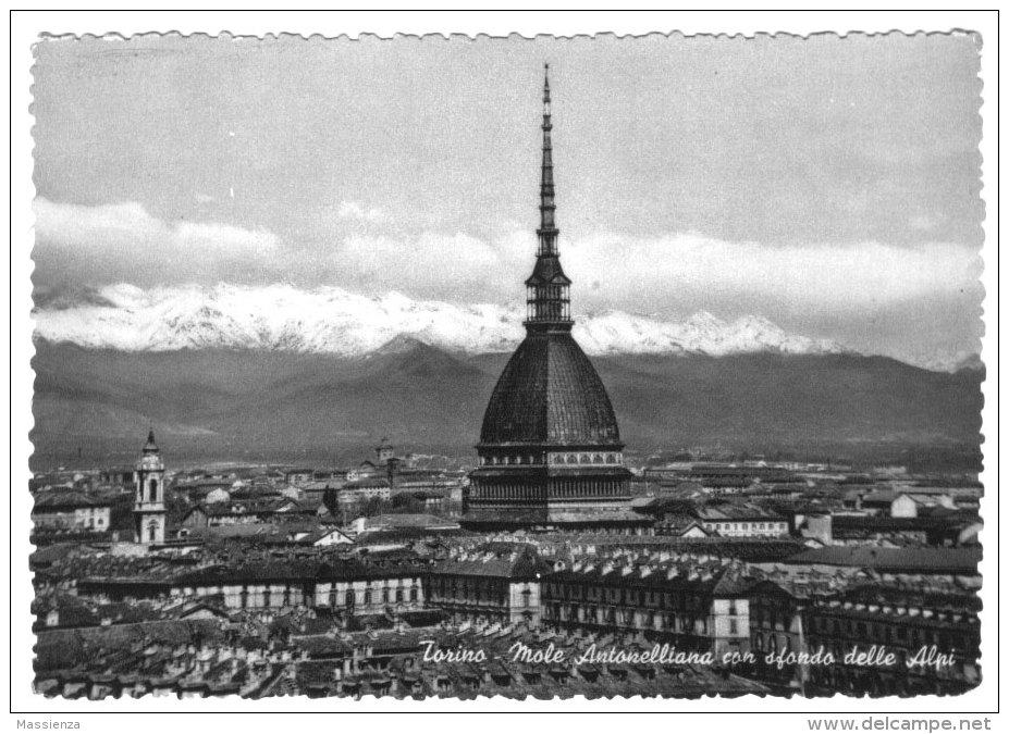 Torino - Mole Antonelliana Con Sfondo Delle Alpi - Mole Antonelliana