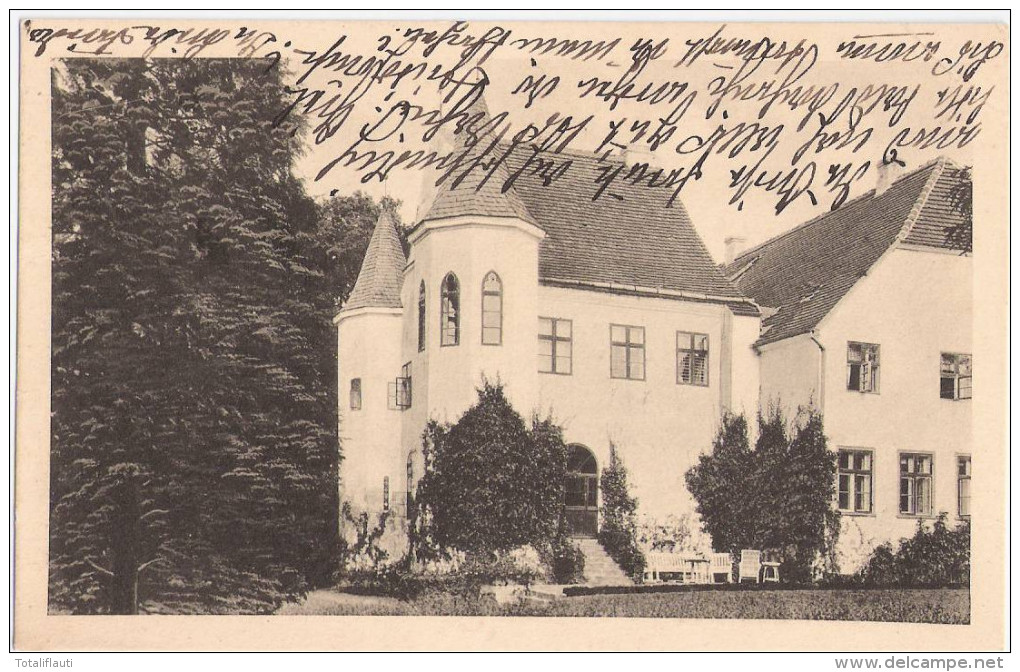 CLEVENOW Schloß Rittergut Klevenow Autograf Adel Von Der Lancken Wakenitz 14.11.1910 An Freifrau Von Bodelschwingh Plett - Grimmen