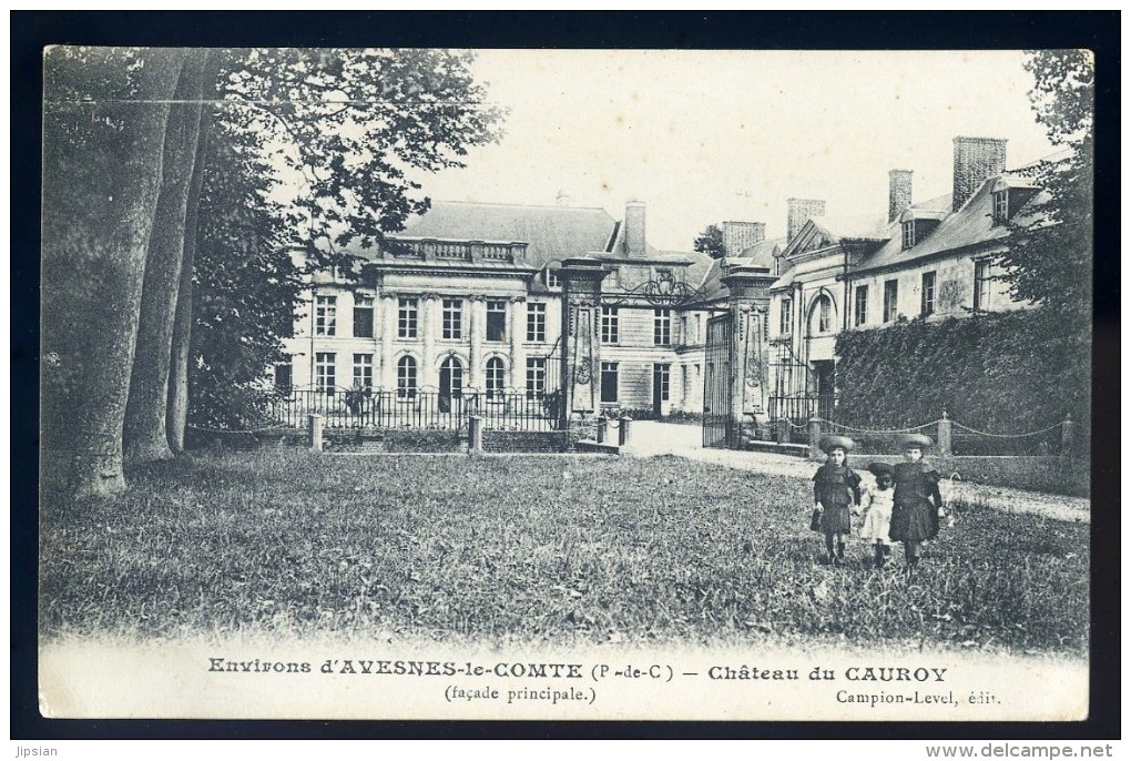 Cpa Du 62 Environs D' Avesne Le Comte -- Château Du Cauroy - Façade Principale   OCT25t - Avesnes Le Comte