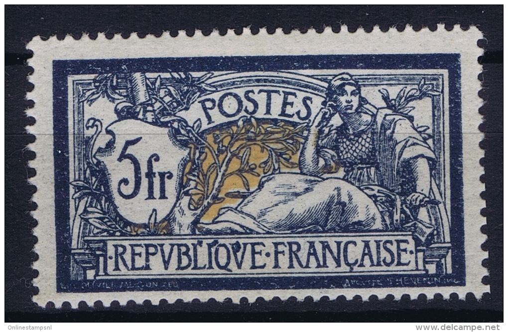 FRANCE: Yvert Nr 123 MH/*, Avec  Charnière , Mit Falz, - Ungebraucht