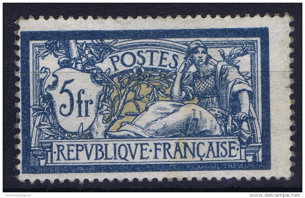 FRANCE: Yvert Nr 123 A MH/*, Avec  Charnière , Mit Falz, Signed/ Signé Bühler - Neufs