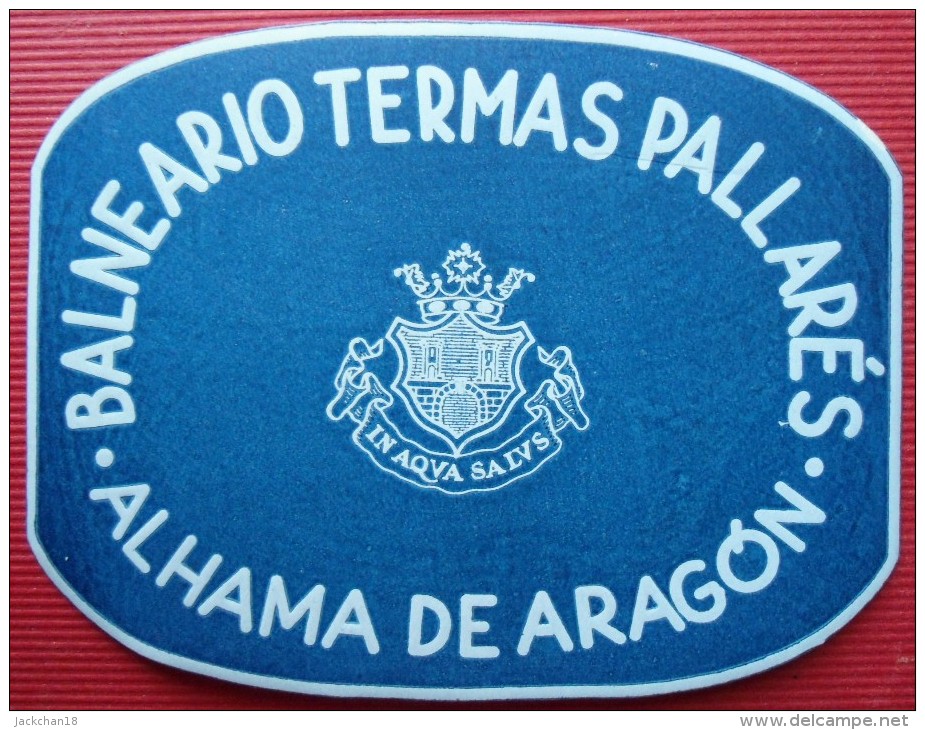 - BALNEARIO TERMAS PALLARES - ALHAMA DE ARAGON - - Hotel Labels