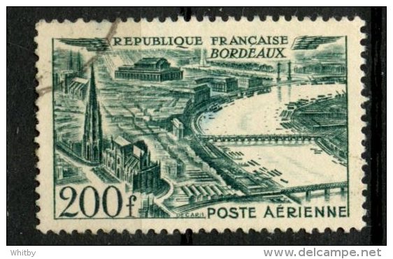 France 1949 200f Bordeaux Issue #c24 - 1927-1959 Used