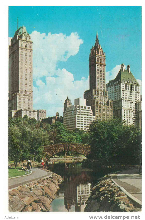 FRA CARTOLINA POST CARD STATI UNITI D’AMERICA U.S.A. UNITED STATES OF AMERICA NEW YORK CITY – CENTRAL PARK  VIAGGIATA VE - Central Park