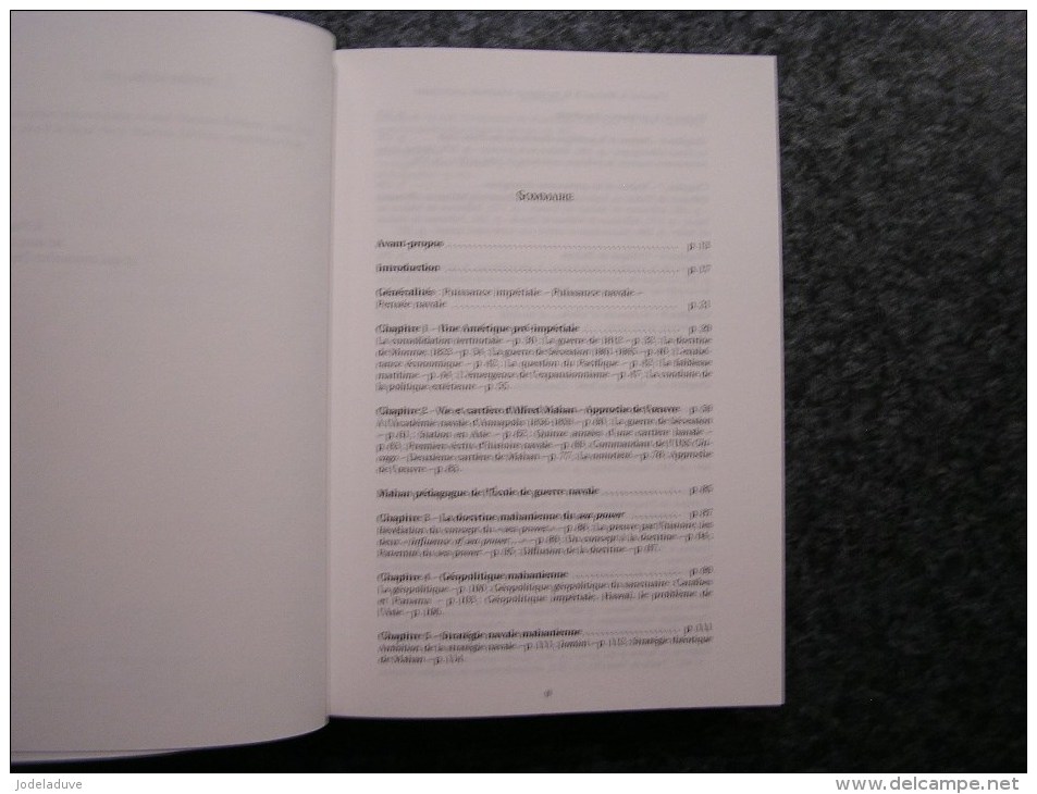 L' AMIRAL MAHAN ET LA PUISSANCE IMPERIALE AMERICAINE Ségéric Force Navale Navire Marine Marin Mer Guerre - Barche