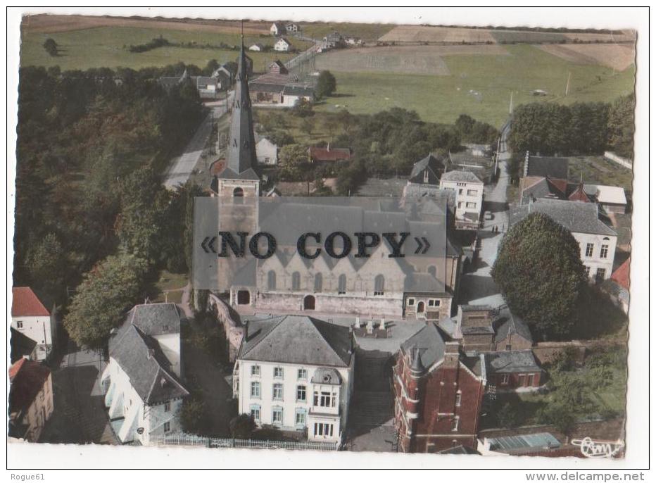NALINNES  -  Vue Aérienne  - Façade De L'église - Ham-sur-Heure-Nalinnes