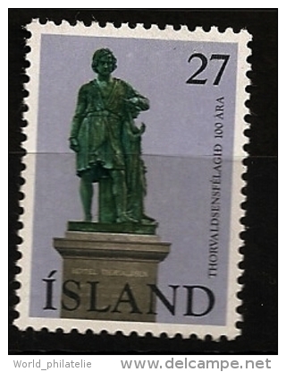 Islande Island 1975 N° 464 ** Société Bertel Thorvaldsen, Sculpture, Statue, Néo-classicisme, Danois, Beaux-Arts, Christ - Unused Stamps