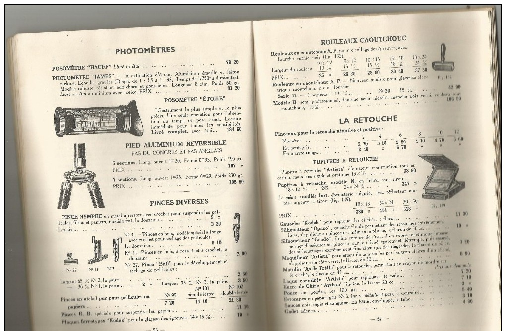 Livret Publicitaire  Photo-plait Paris  1943  92 Pages Pas Courant - Autres & Non Classés