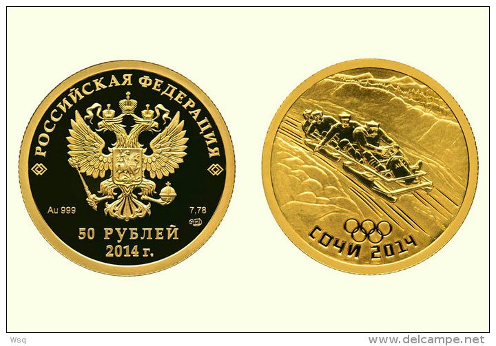 [N53-074  ]   2014 Sochi Winter Olympic Games , Coin,   Postal Stationery-Postsache F - Winter 2014: Sochi