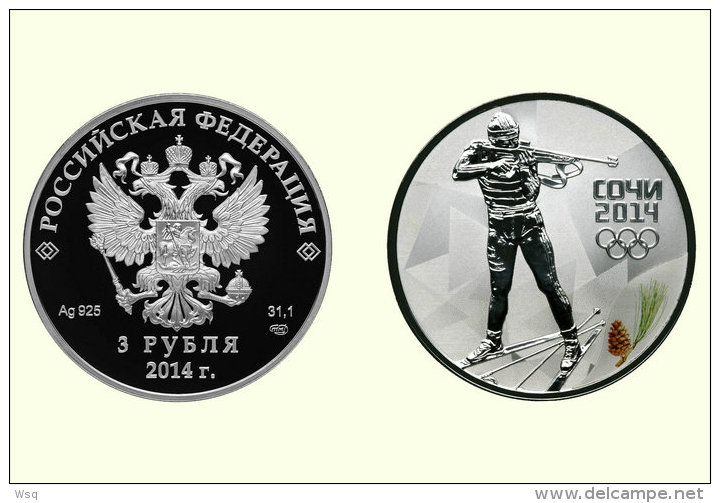 [N53-070  ]   2014 Sochi Winter Olympic Games , Coin,   Postal Stationery-Postsache F - Winter 2014: Sochi