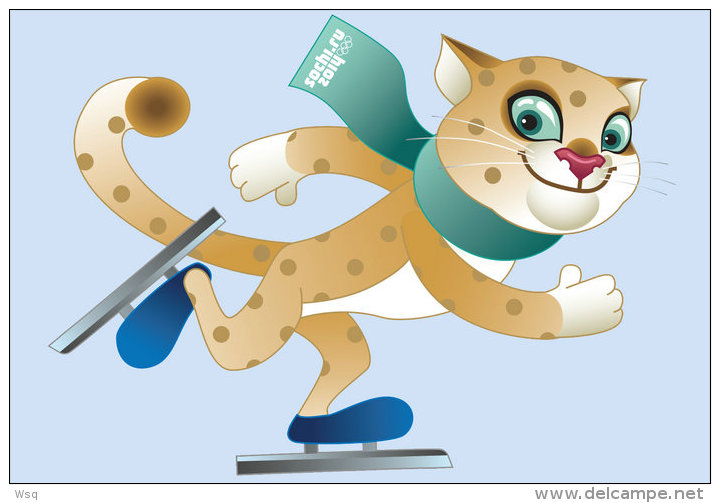 [N53-064  ]   2014 Sochi Winter Olympic Games ,  Postal Stationery-Postsache F - Winter 2014: Sotschi