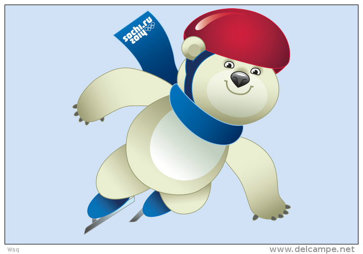 [N53-063  ]   2014 Sochi Winter Olympic Games ,  Postal Stationery-Postsache F - Inverno 2014: Sotchi