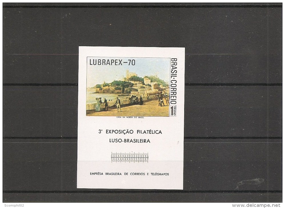 Brésil -  Exposition Philatélique "LUBRAPEX "1970 ( BF 26 XXX -MNH) - Blocs-feuillets