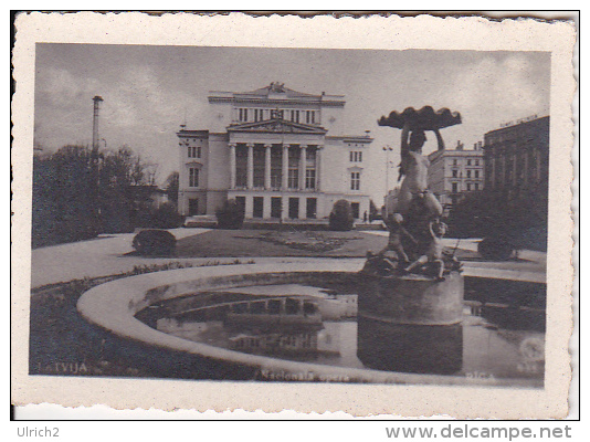 Foto Riga - Latvia - National Opera - 7*5cm - WW2 (19009) - Orte