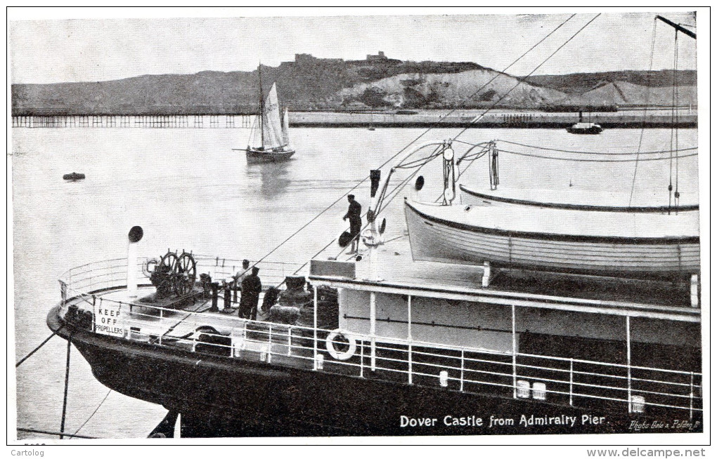 Dover Castle From Admiralty Pier - Dover