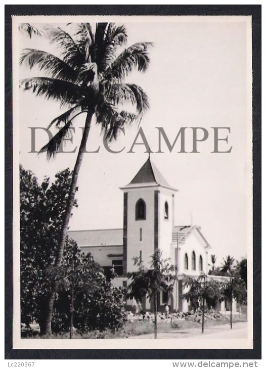 REAL PHOTO PORTUGAL PORTUGUESE TIMOR EAST TIMOR - IGREJA DE SANTO ANTÓNIO CHURCH - 1960'S (ITS A PHOTO) - Timor Orientale