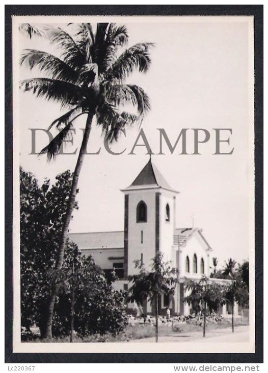 REAL PHOTO PORTUGAL PORTUGUESE TIMOR EAST TIMOR - IGREJA DE SANTO ANTÓNIO CHURCH - 1960'S (ITS A PHOTO) - Osttimor