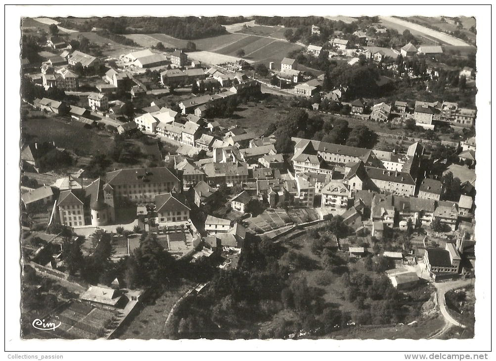 Cp, 74, La Roche Sur Foron, Vue Aérienne - La Roche-sur-Foron