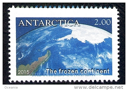 Antarctica Post With Ghost Flaw. - Other & Unclassified