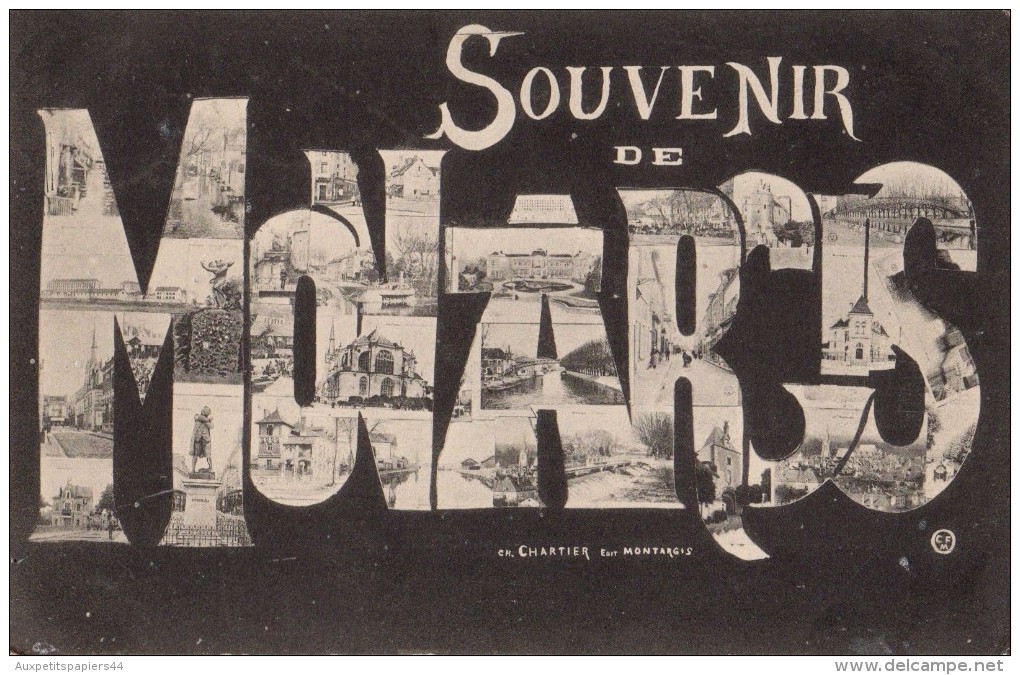 C.P.A. Dpt. 45200 De 1905 - Montargis - Souvenir De Montargis - Ch. Chartier édit. Montargis - - Autres & Non Classés