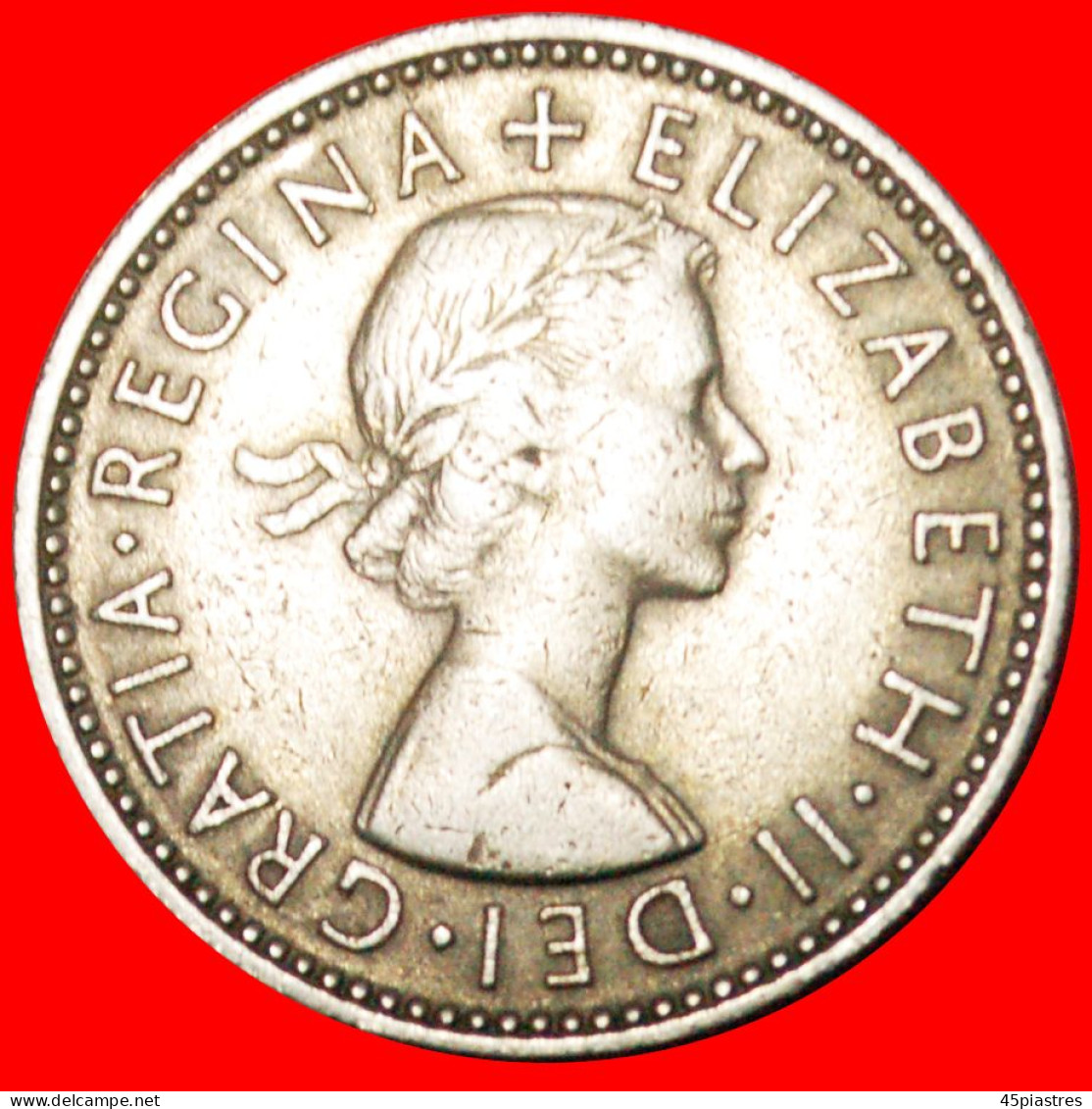 * SCOTTISH CREST (1954-1970): GREAT BRITAIN  1 SHILLING 1958! ELIZABETH II (1953-2022) LOW START NO RESERVE! - I. 1 Shilling