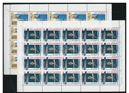 San Marino Stamp Europa CEPT Space Travel Minisheet Set 1991 MNH WS187029 - Altri & Non Classificati