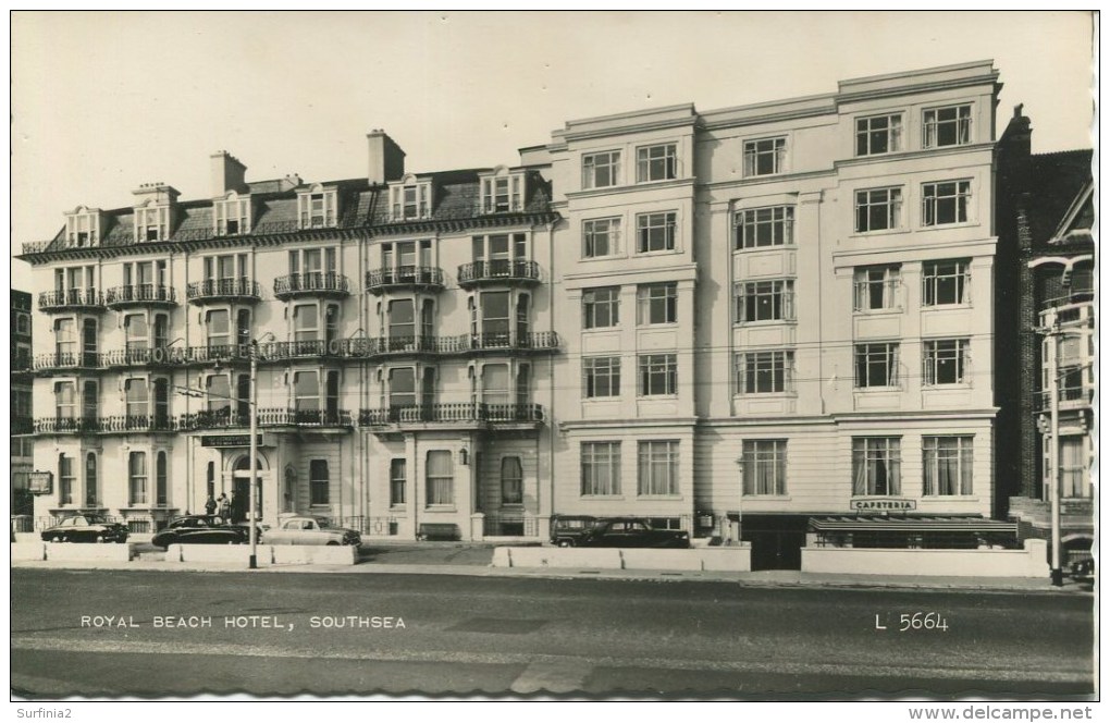 HANTS - SOUTHSEA - ROYAL BEACH HOTEL RP Ha389 - Other & Unclassified