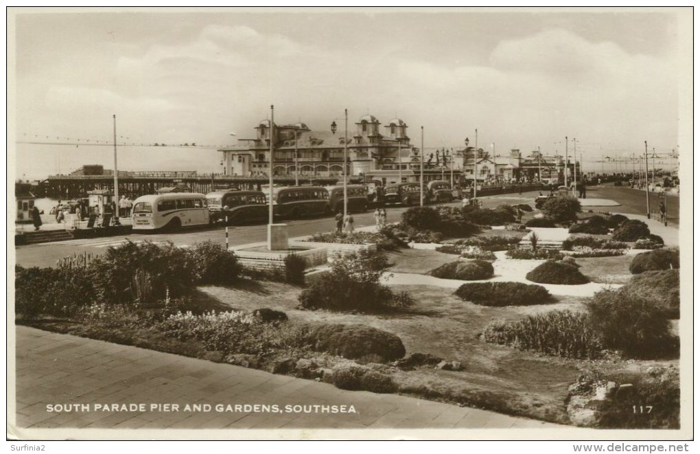 HANTS - SOUTHSEA -  SOUTH PARADE PIER  AND GARDENS RP Ha402 - Other & Unclassified