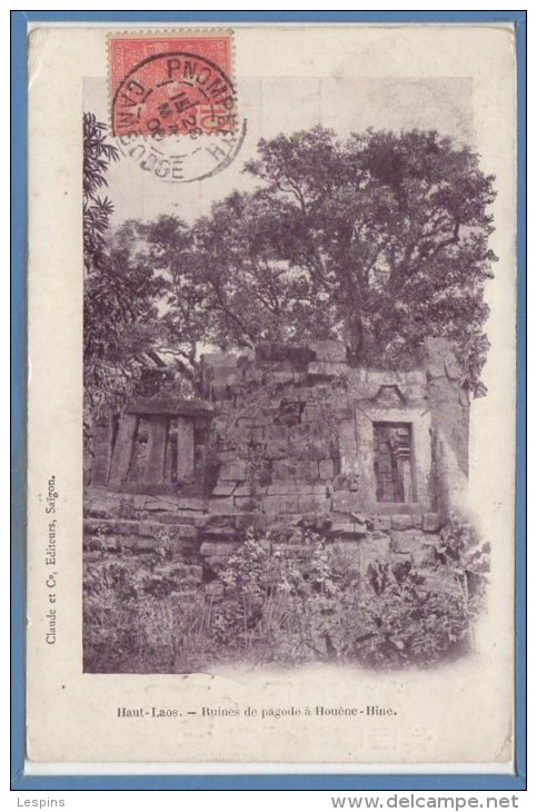 ASIE - LAOS -- Ruines De Pagode à Houène - Hine - Laos