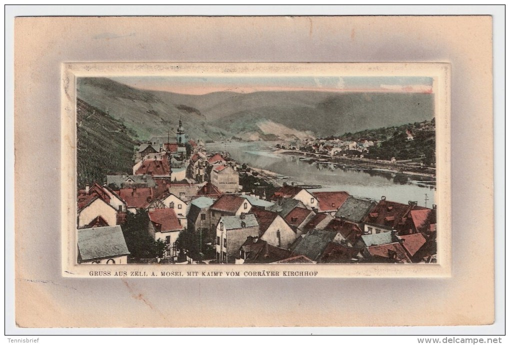 AK: Ca. 1910, " Zell A.d. Mosel ",  #3869 - Zell