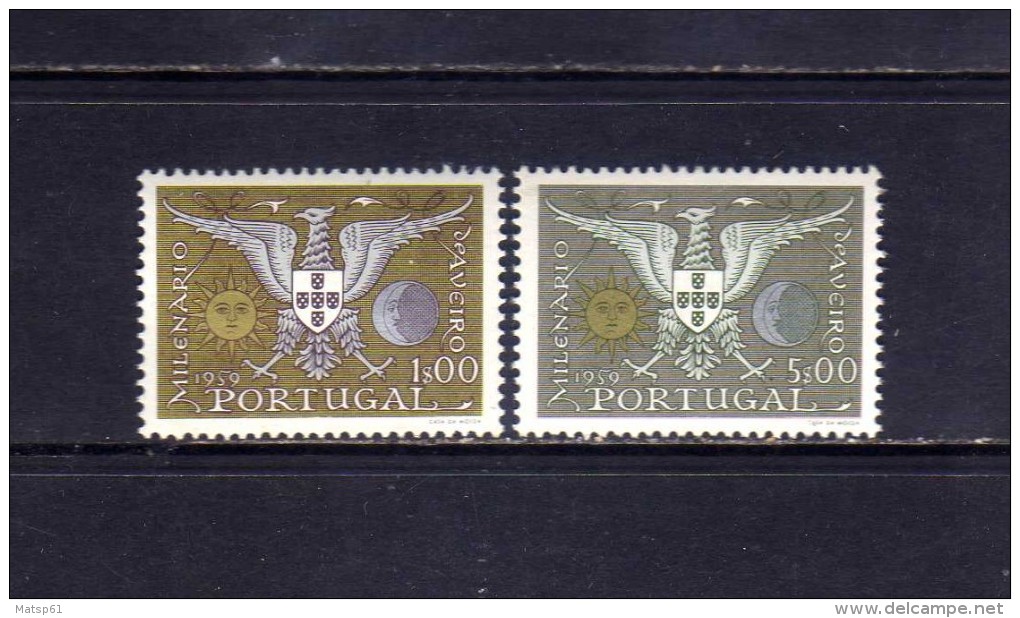 Portugal Af 847-848 (1959) Complete Year MNH** (T) - Années Complètes