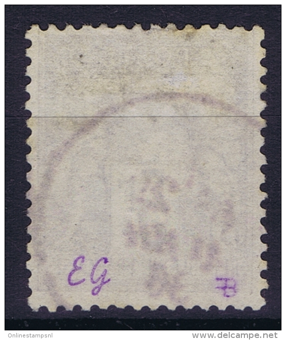 France: Yv Nr  95 Obl. Used  2 X  Signed/ Signé - 1876-1898 Sage (Tipo II)