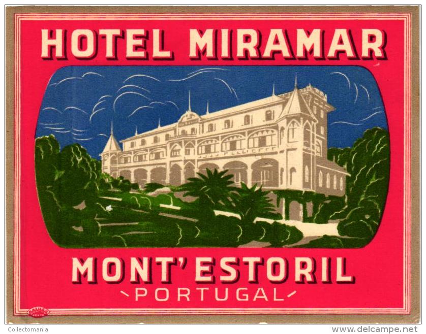 12 HOTEL Labels PORTUGAL Estoril Vouzela FUNDAO Vidago FATIMA Tomar PORTO SETUBAL