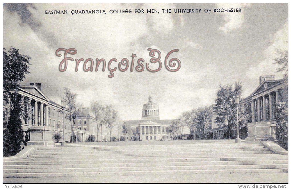 Eastman Quadrangle College For Men The University Of Rochester - 2 SCANS - Rochester