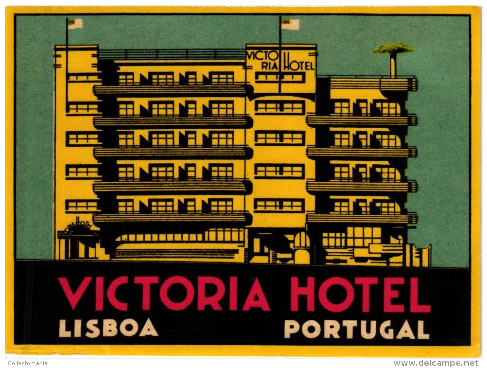 11 HOTEL Labels PORTUGAL  MADEIRA Funchal Estoril Porto Braga Lisboa Sagres NAMPULA
