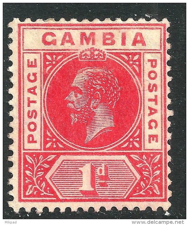 Gambia 1912 1d - Mint - Gambia (...-1964)