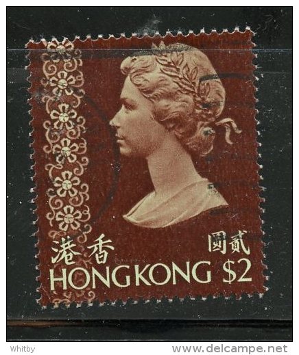 Hong Kong 1973 $2.00 Queen Elizabeth II Issue #285a - Unused Stamps