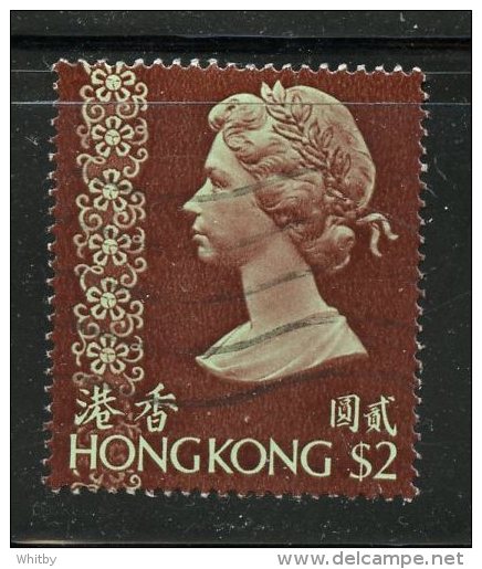 Hong Kong 1973 $2.00 Queen Elizabeth II Issue #285 - Unused Stamps