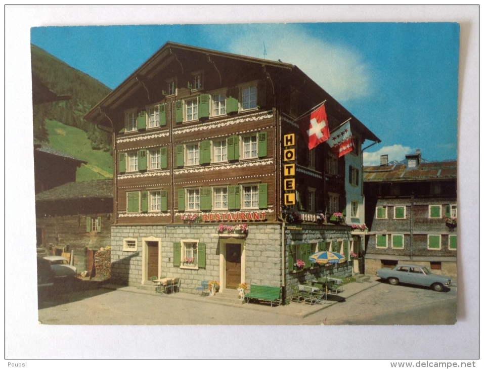 ULRICHEN. Hotel Restaurant NUfenen Und Griesgletscher - Ulrichen