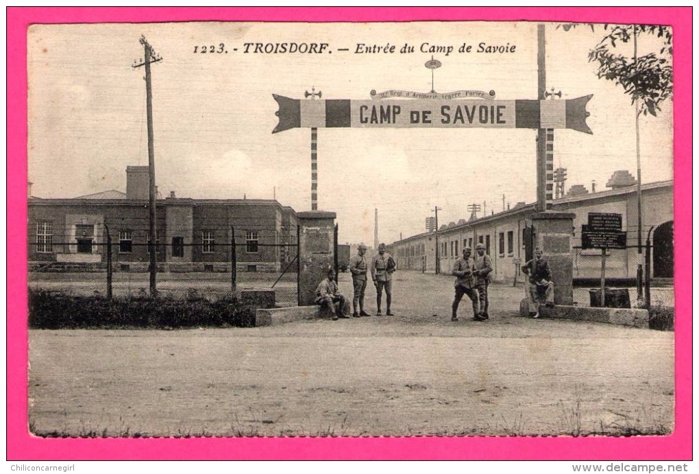 Troisdorf - Entrée Du Camp De Savoie - Militaires - Caserne - 312e Régiment D´Artillerie Légère Portée - Troisdorf